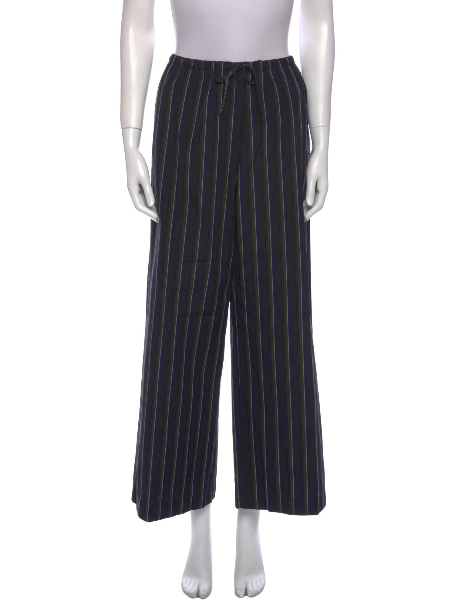 Dries Van Noten Striped Wide Leg Pants