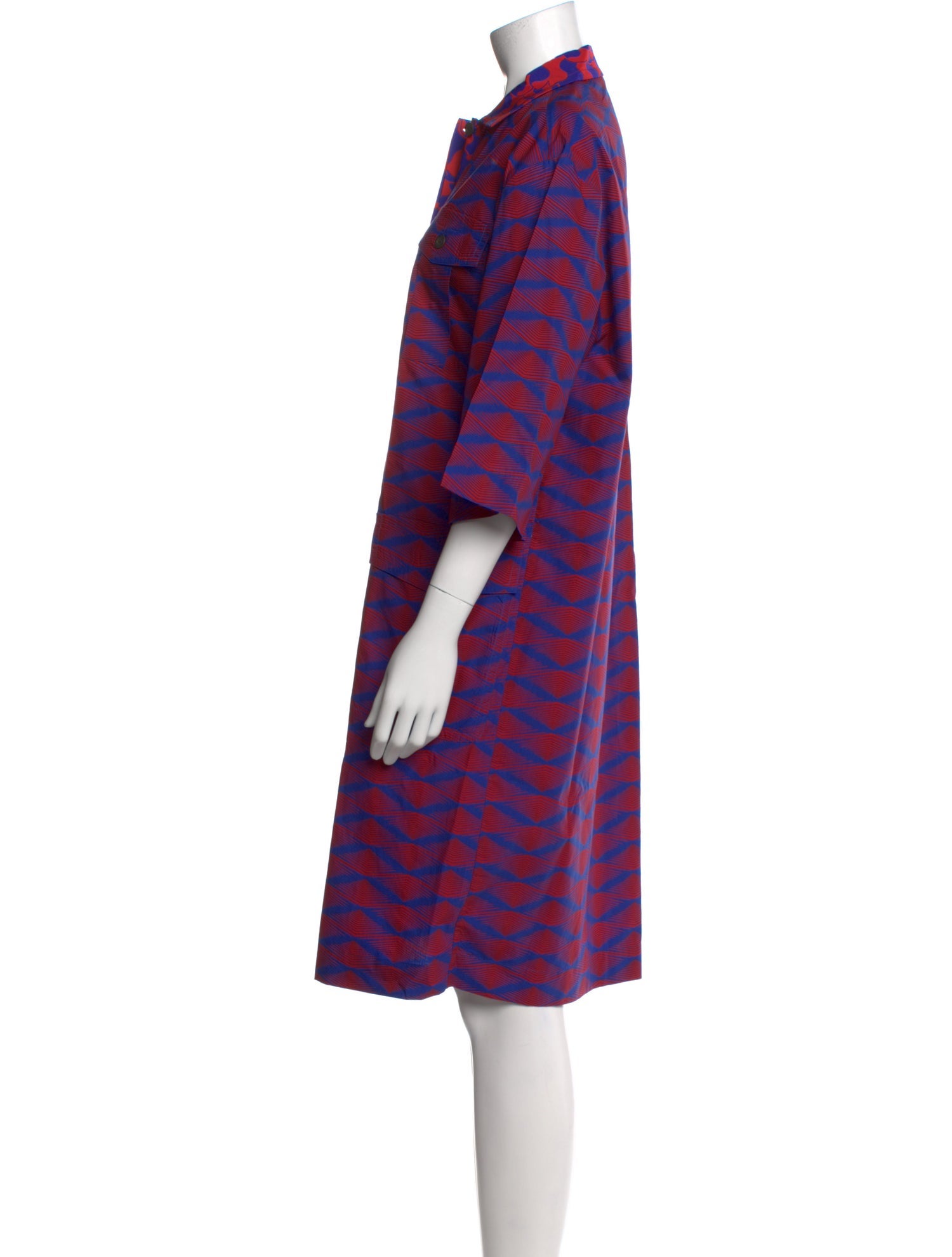 Dries Van Noten Striped Knee-Length Dress