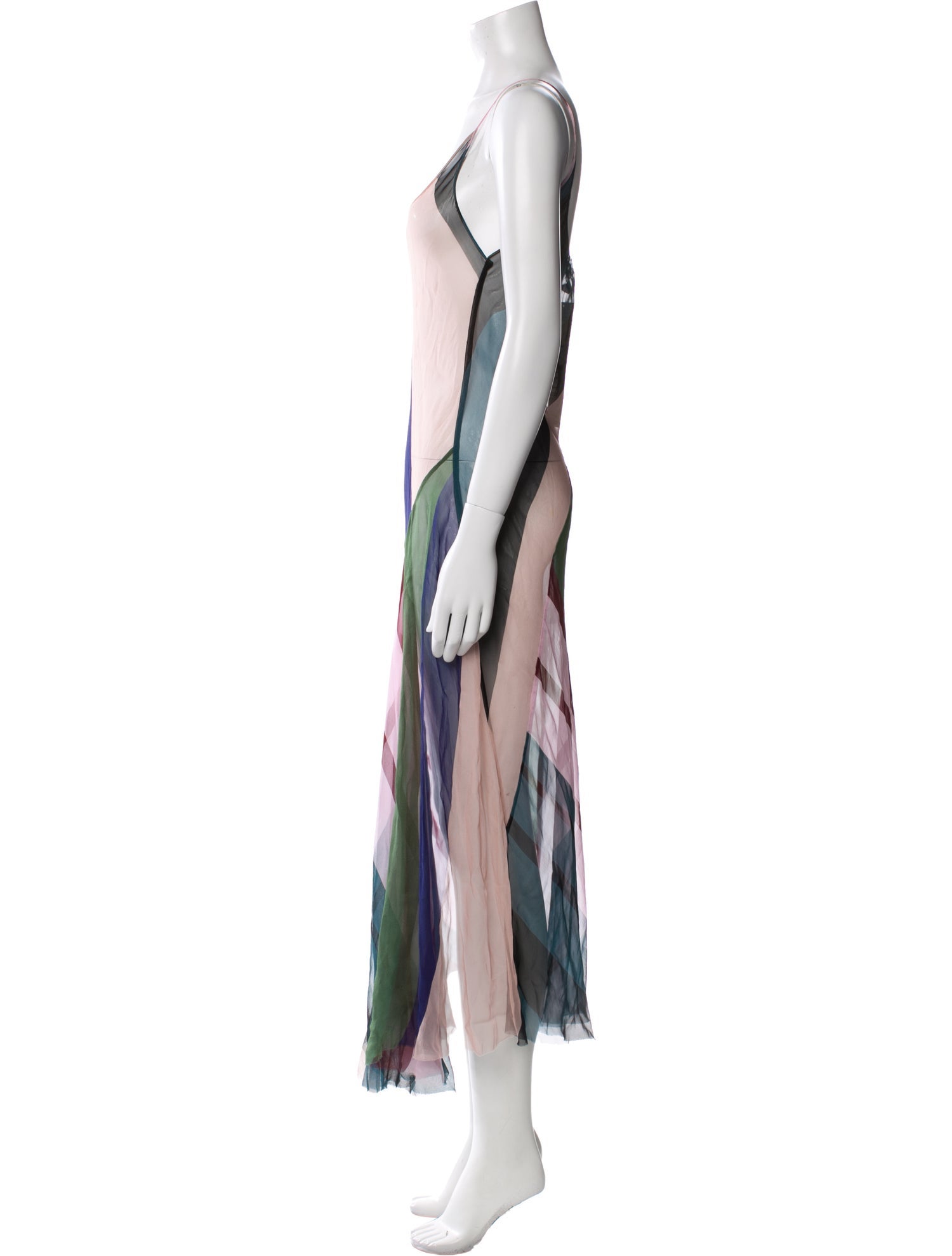 Dries Van Noten Silk Long Dress w/ Tags