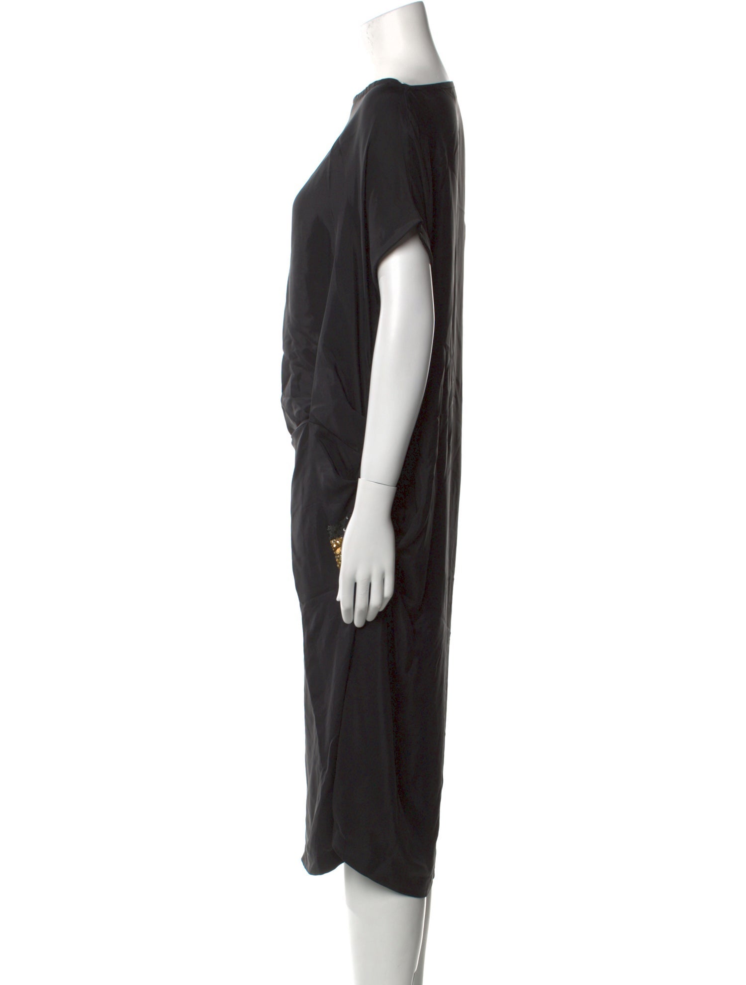 Dries Van Noten Silk Midi Length Dress