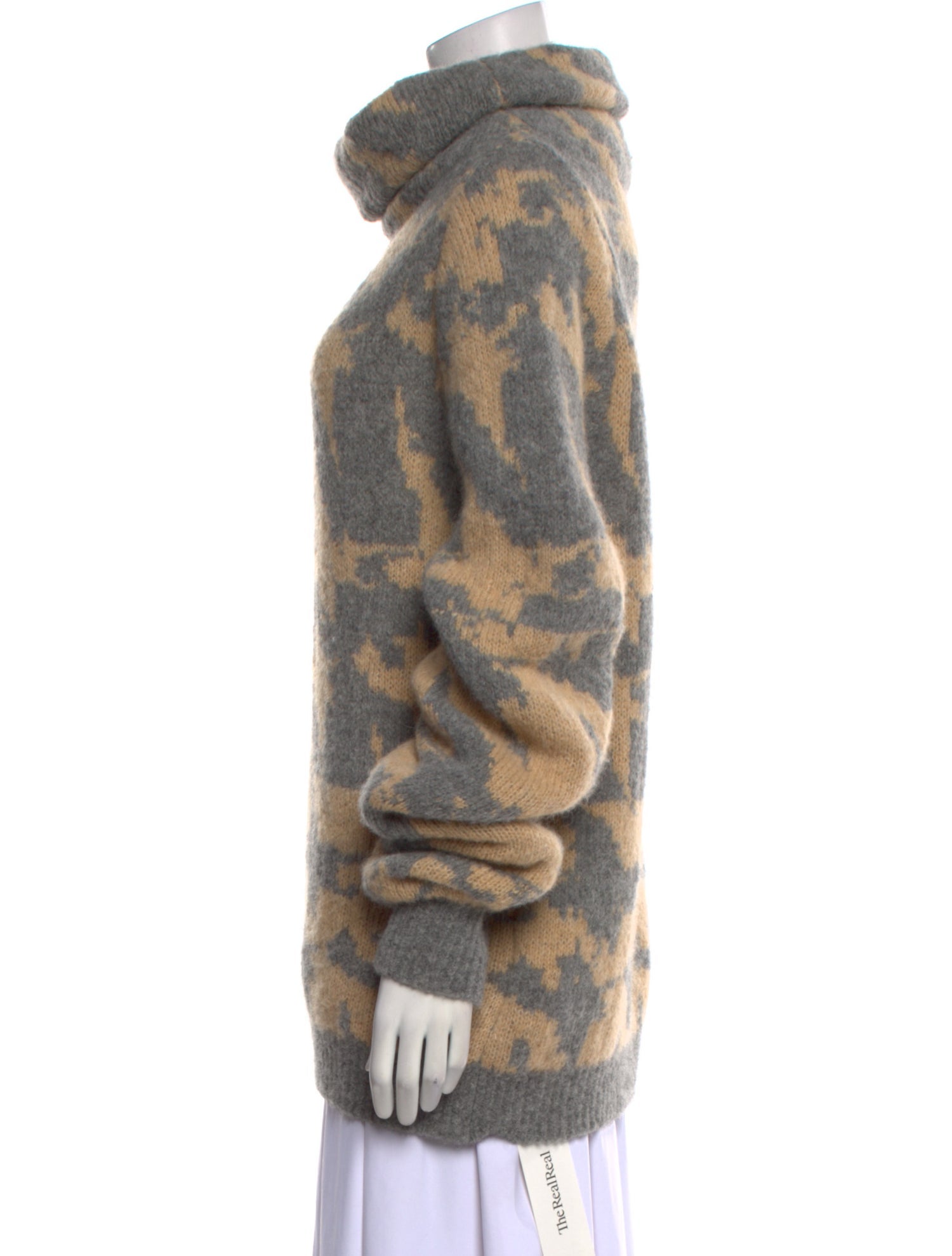 Dries Van Noten Alpaca Printed Sweater w/ Tags