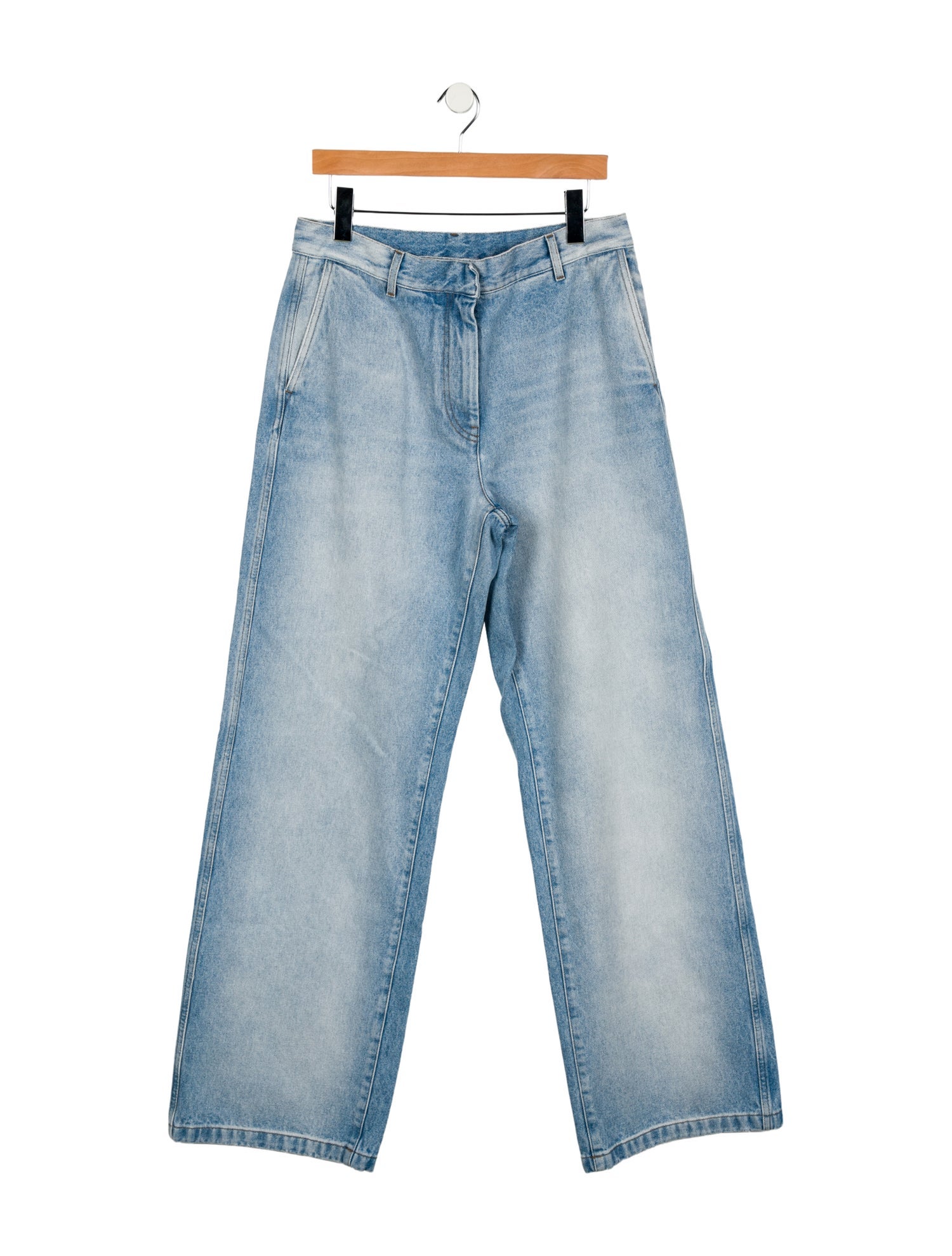 Dries Van Noten High-Rise Wide Leg Jeans