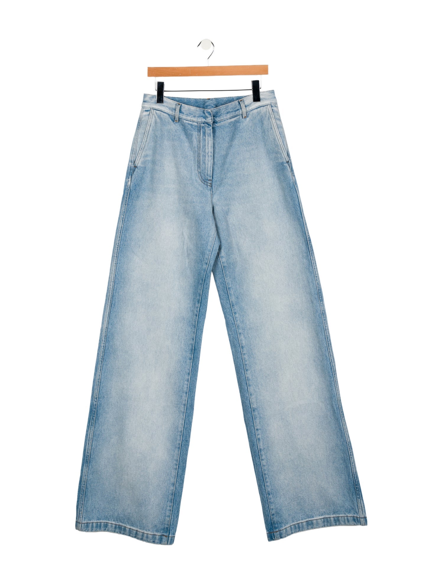 Dries Van Noten High-Rise Wide Leg Jeans