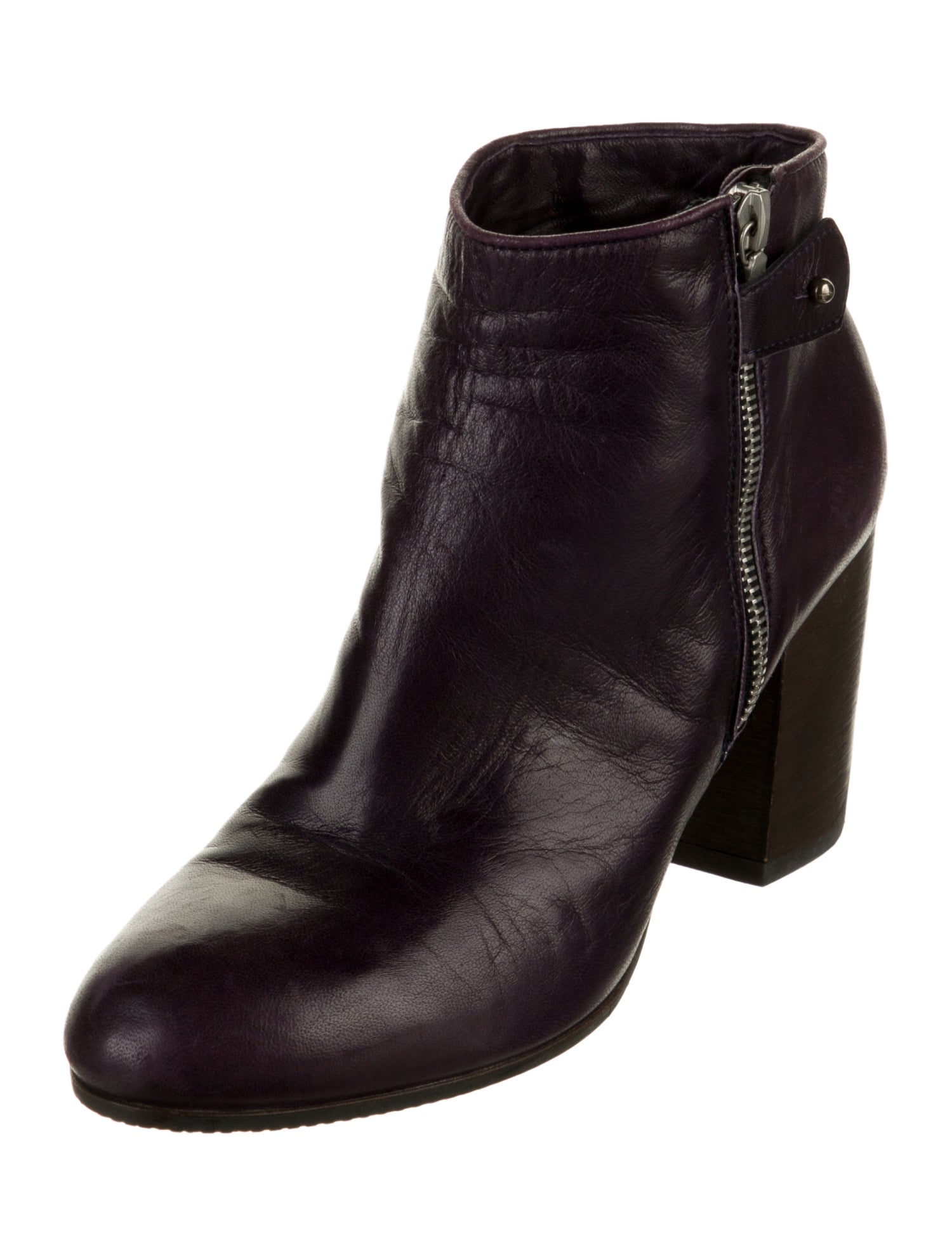 Dries Van Noten Leather Boots