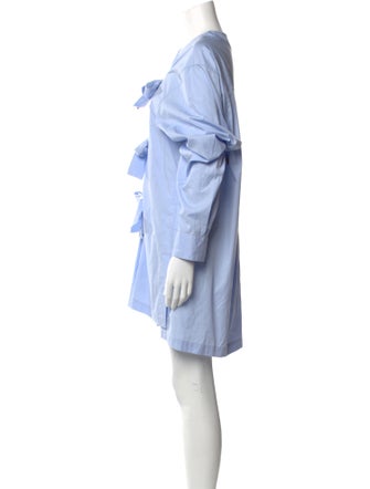 Dries Van Noten V-Neck Mini Dress