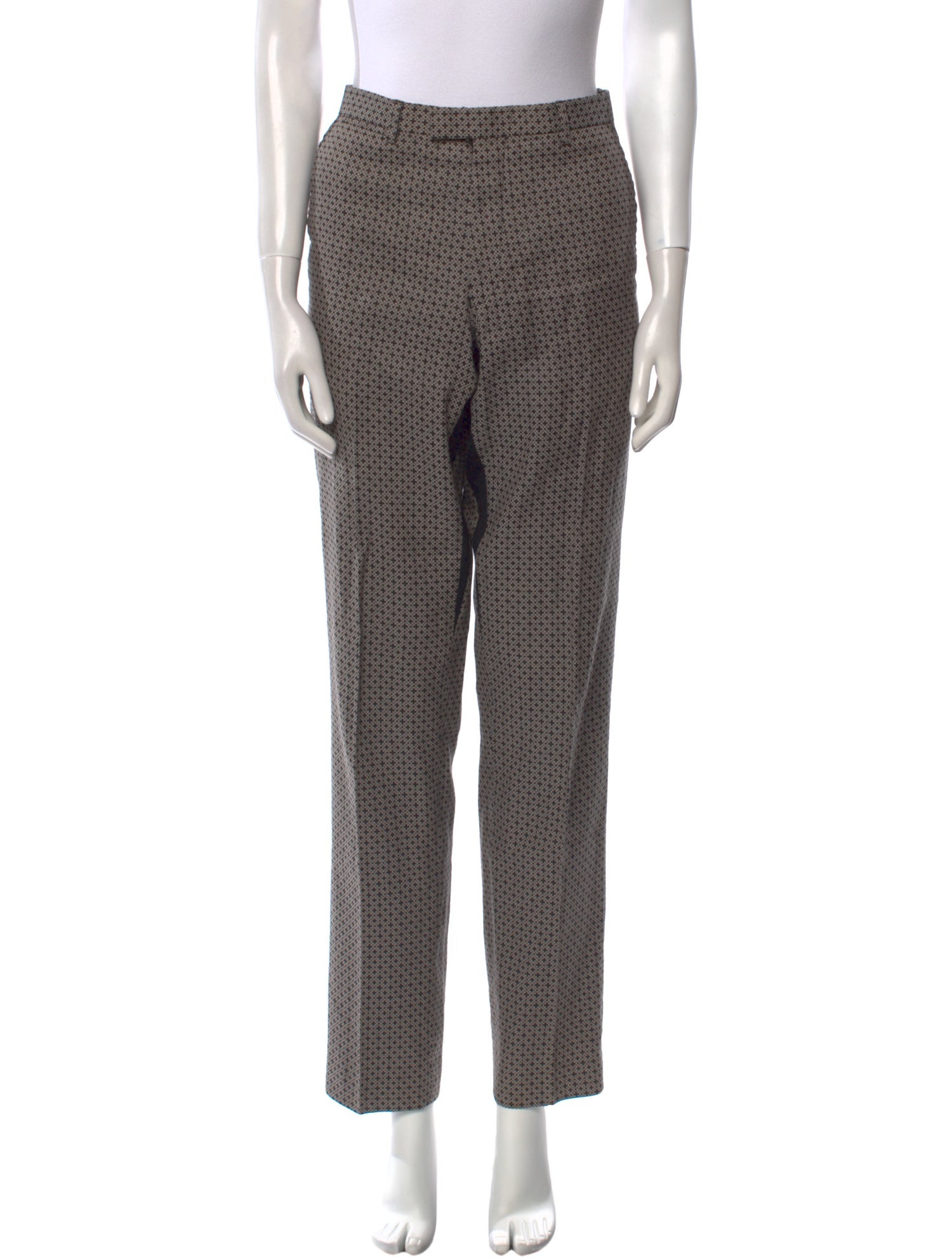 Dries Van Noten Linen Skinny Leg Pants