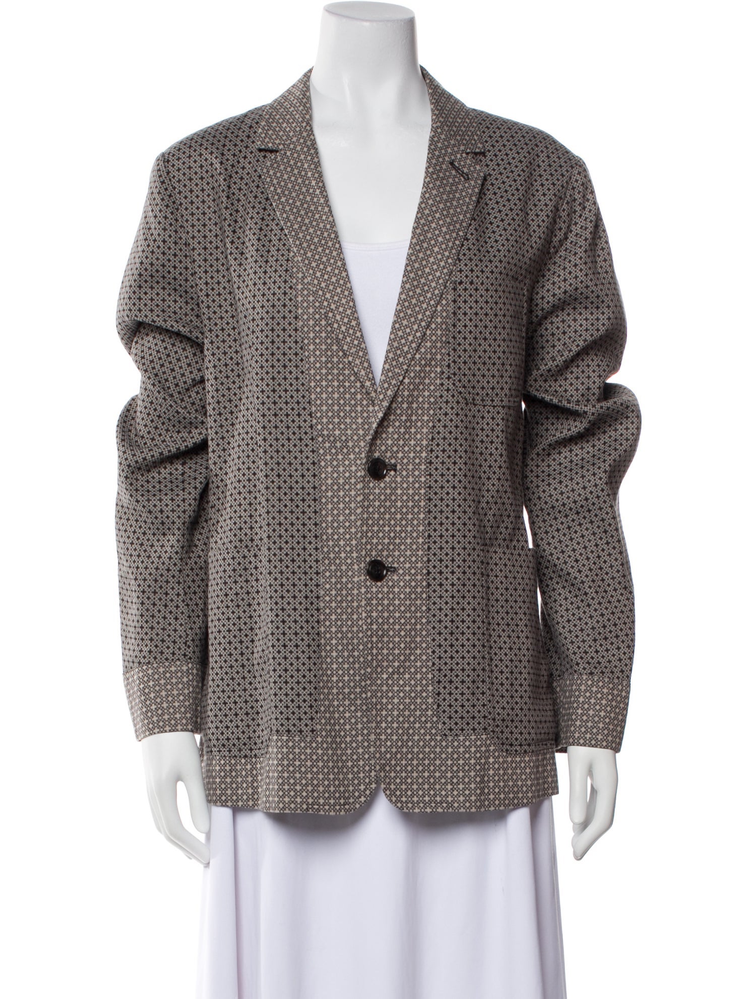 Dries Van Noten Printed Blazer