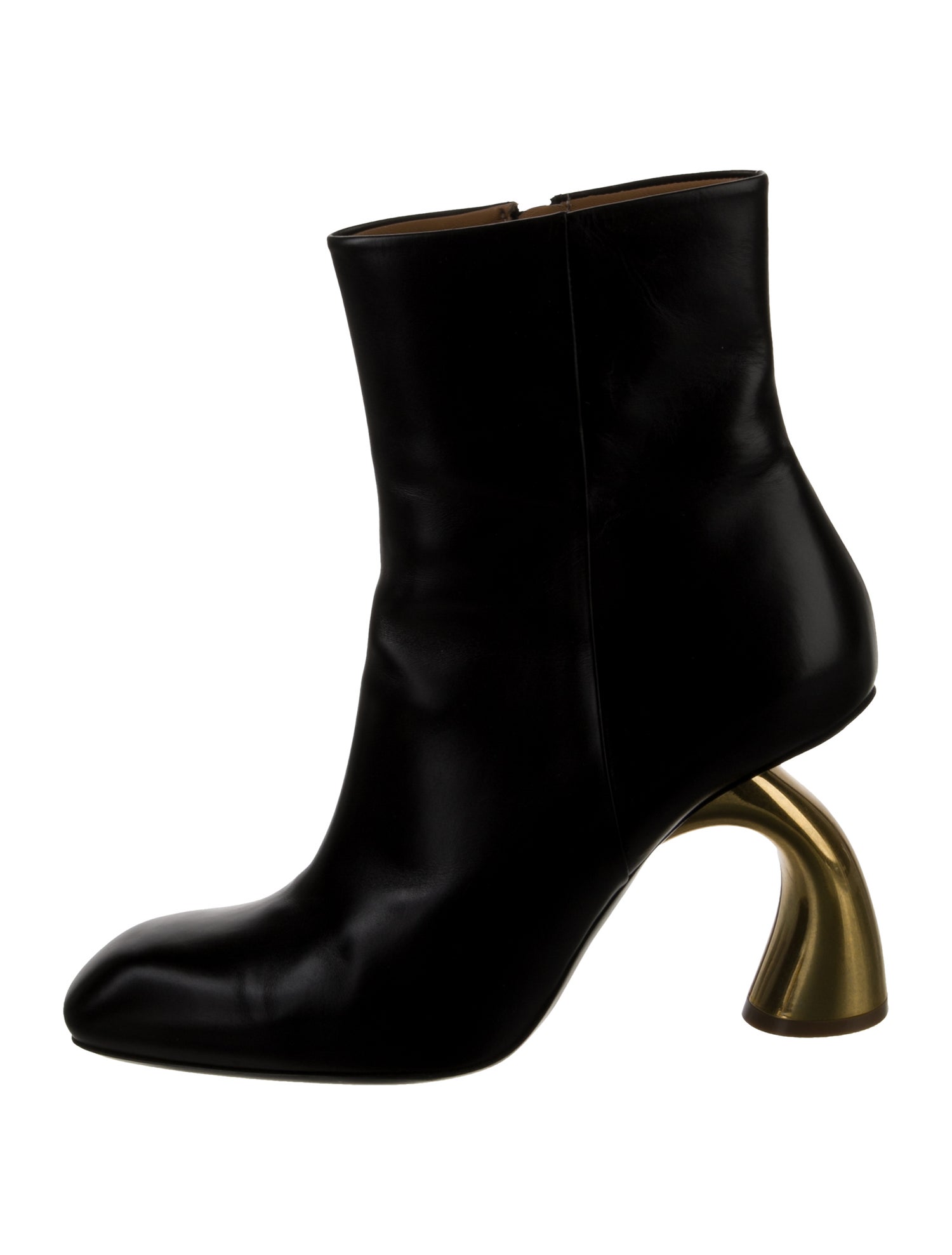 Dries Van Noten Leather Boots