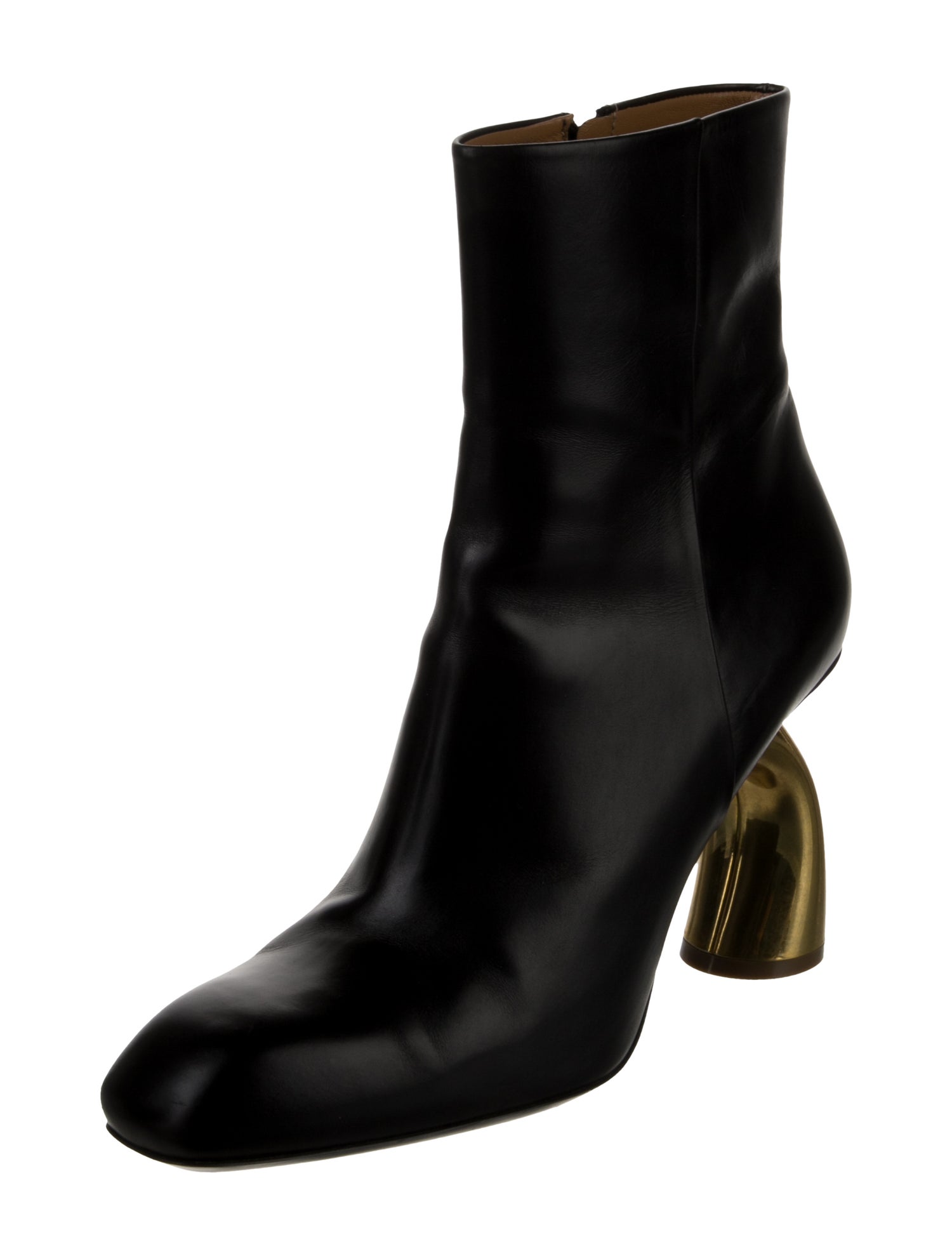 Dries Van Noten Leather Boots