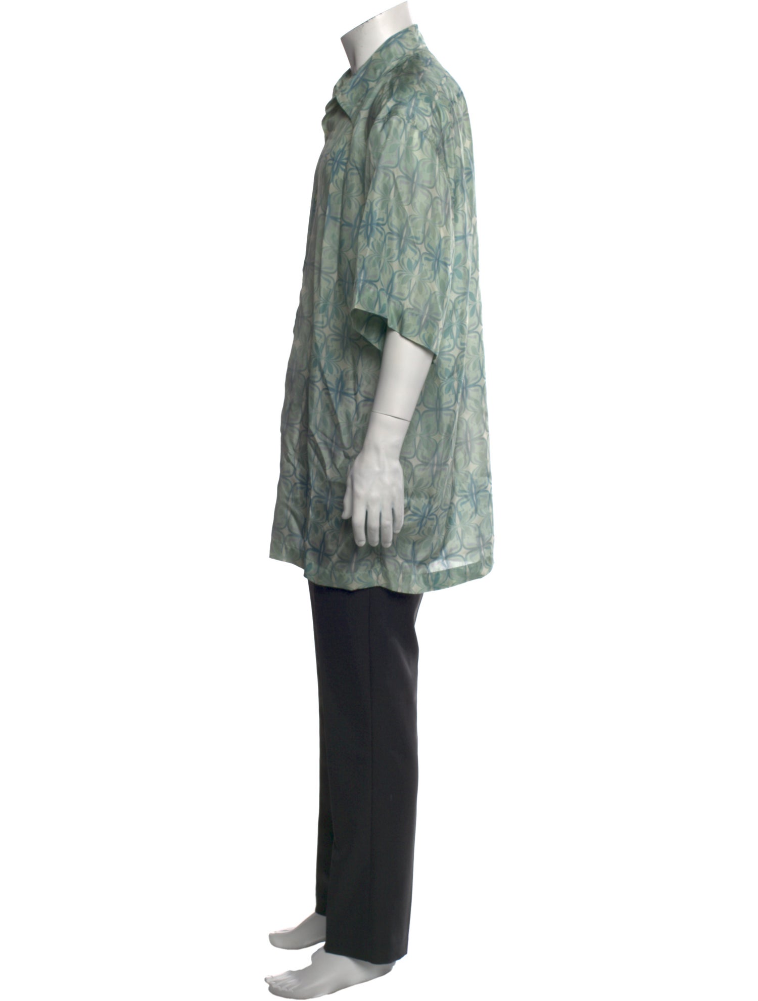 Dries Van Noten Silk Printed Shirt