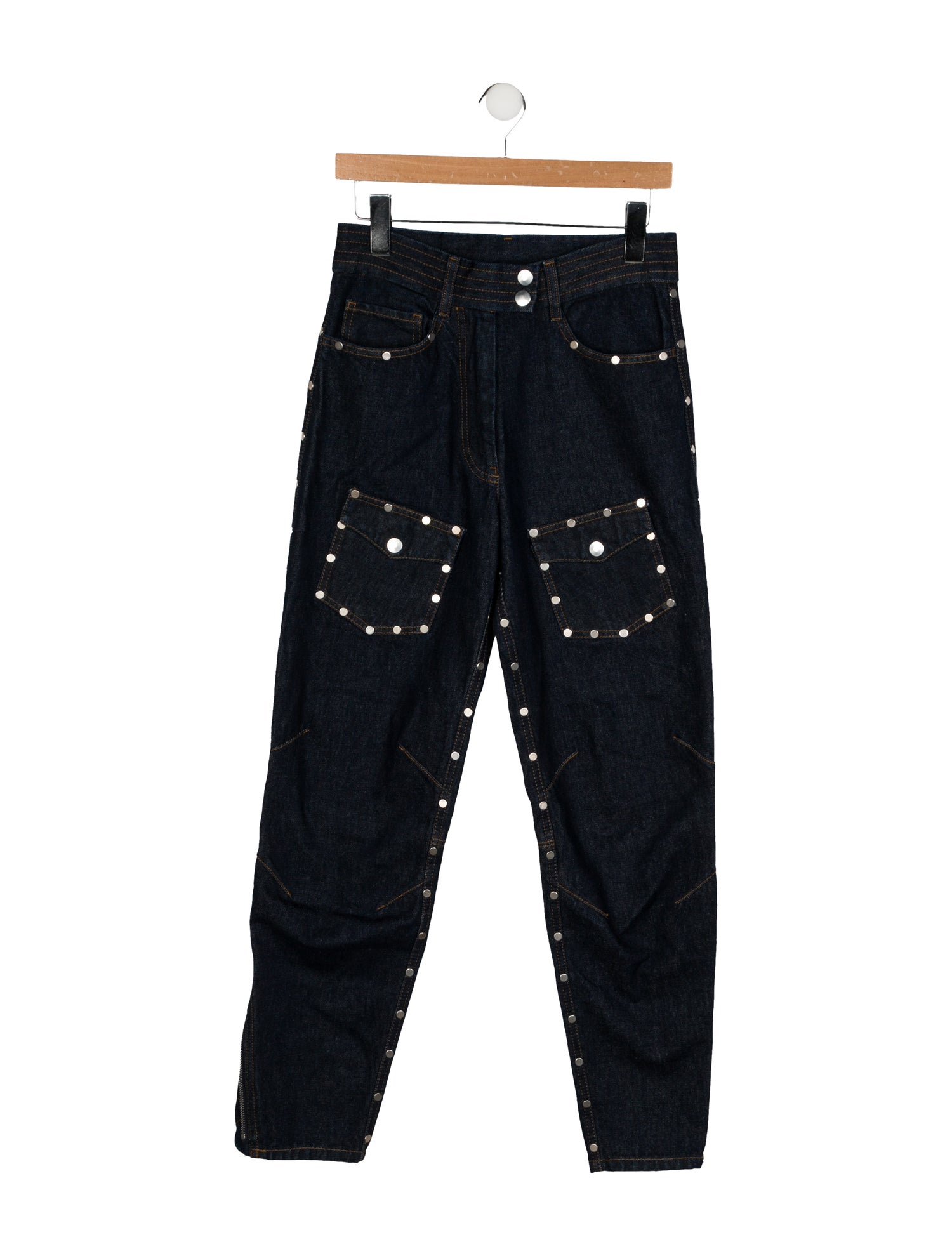 Dries Van Noten Mid-Rise Straight Leg Jeans