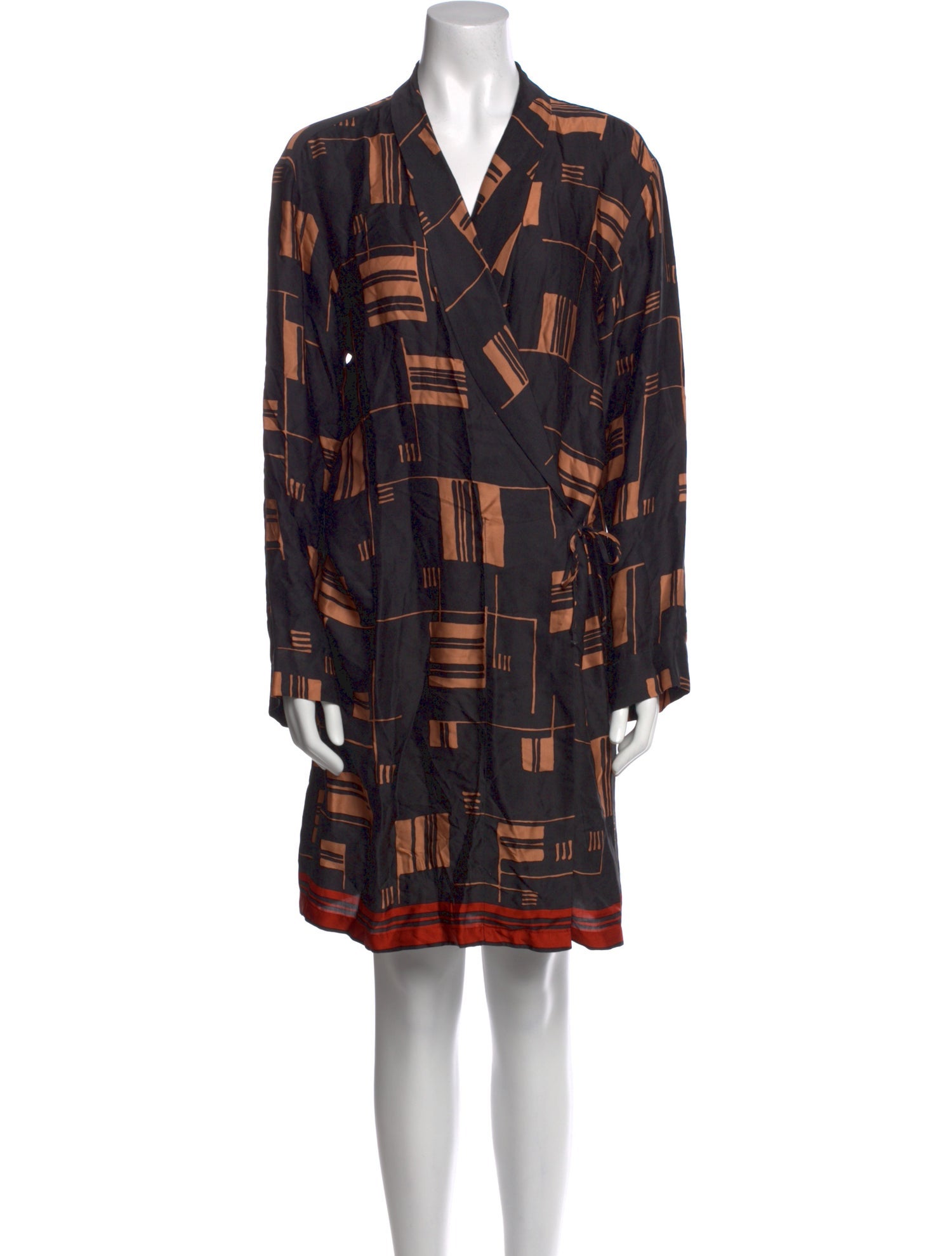 Dries Van Noten Printed Mini Dress