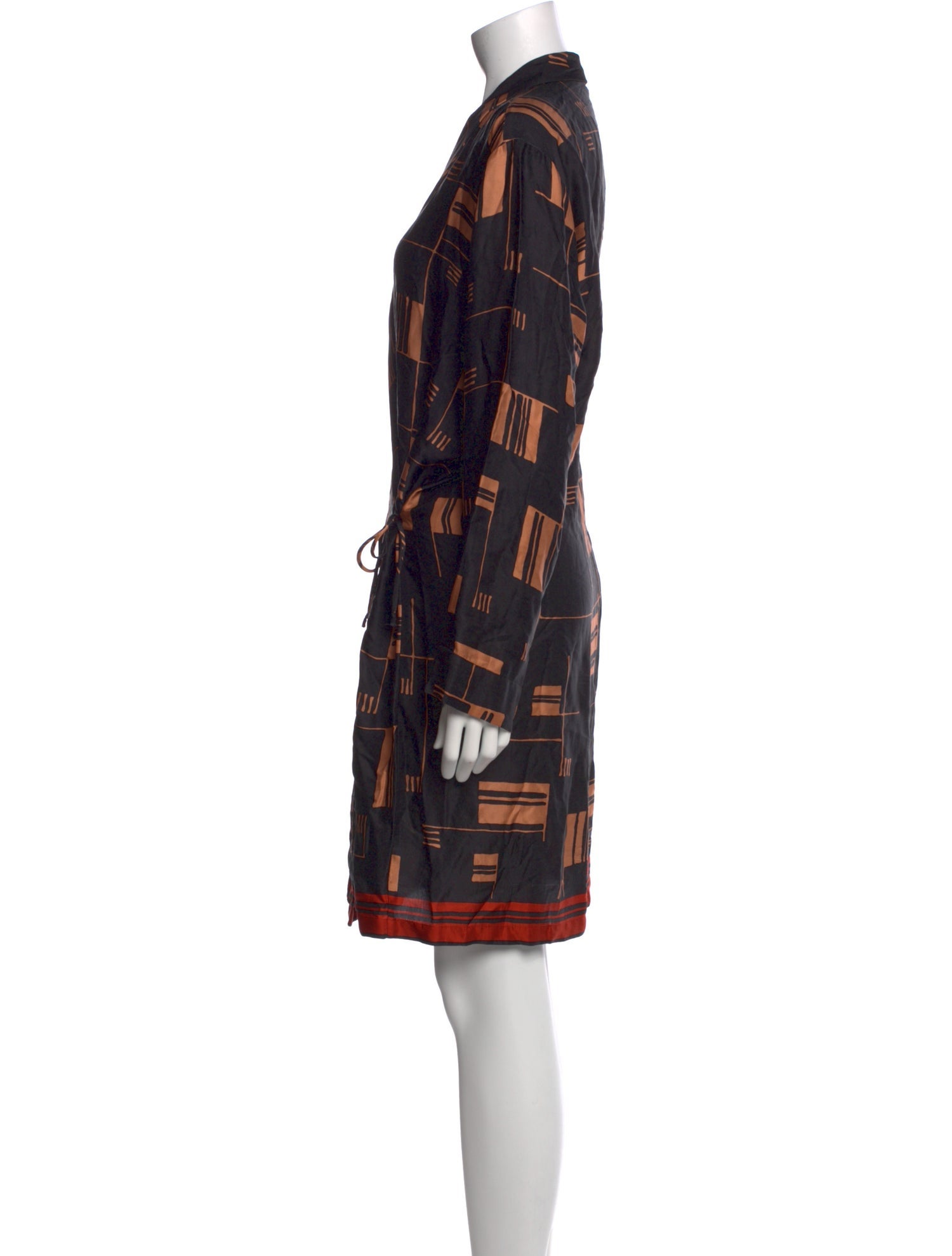 Dries Van Noten Printed Mini Dress