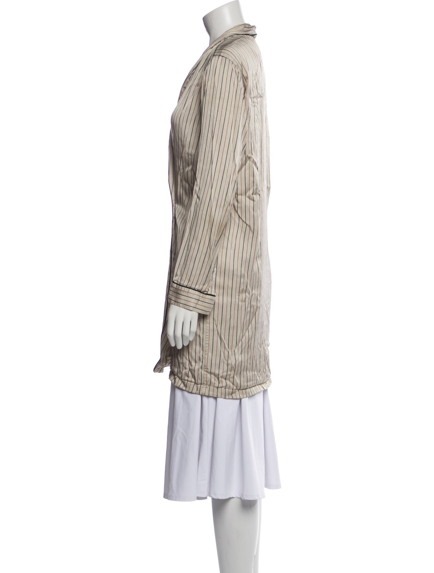 Dries Van Noten Striped Robe