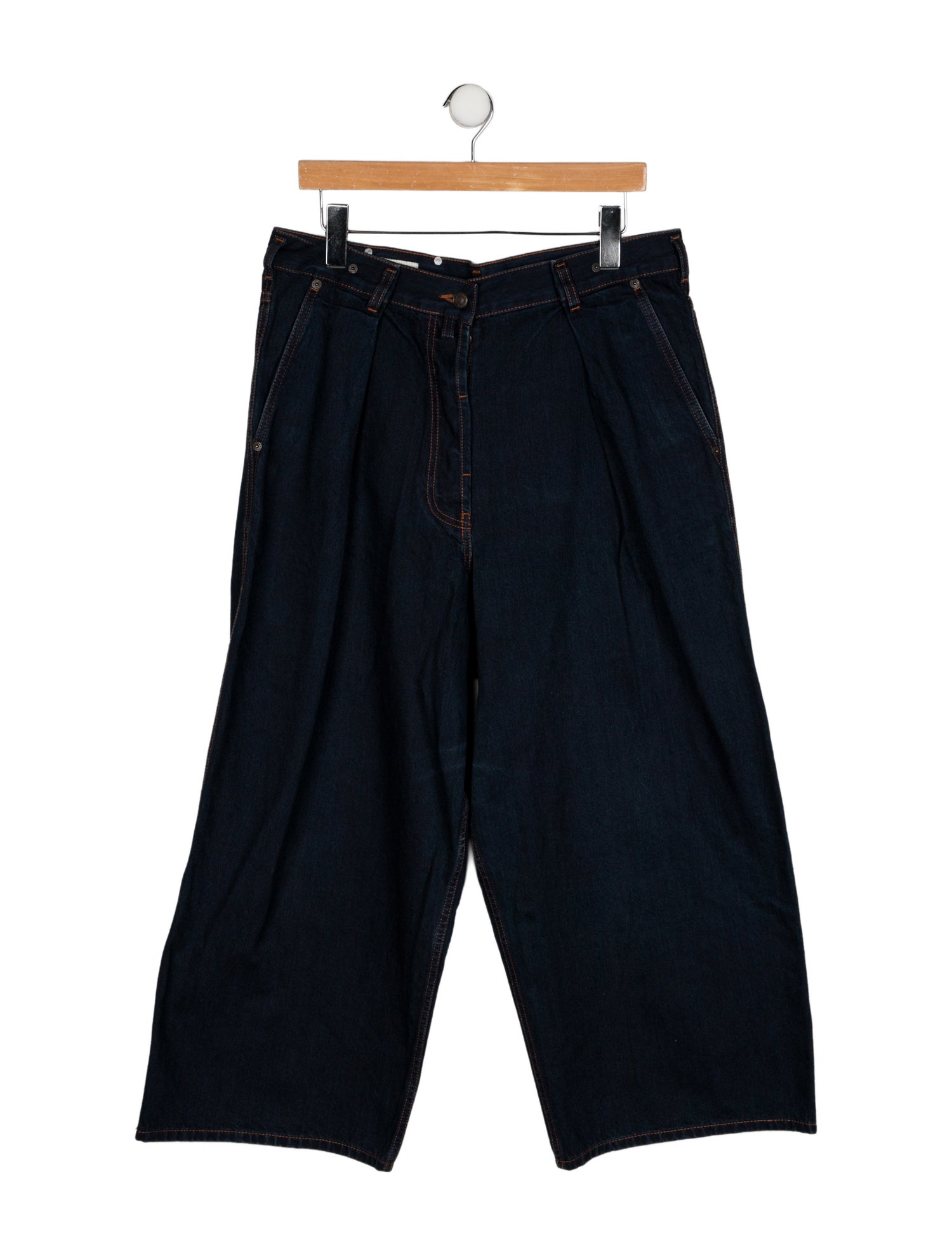 Dries Van Noten High-Rise Wide Leg Jeans