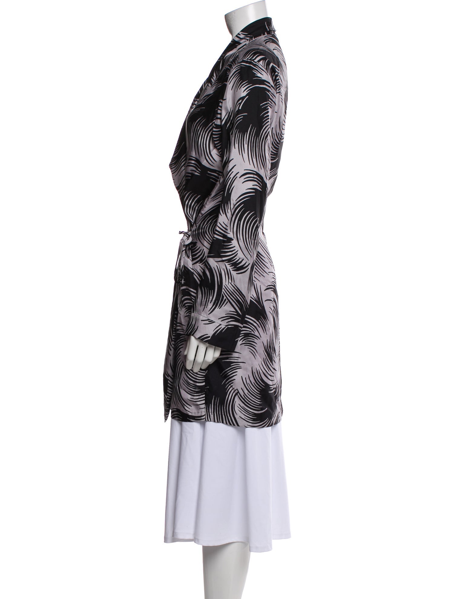 Dries Van Noten Silk Robe