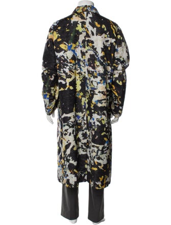 Dries Van Noten Printed Parka