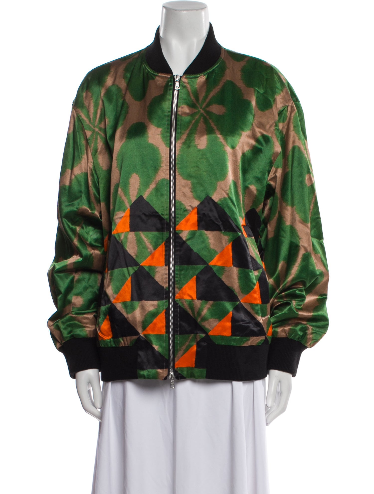 Dries Van Noten Printed Bomber Jacket