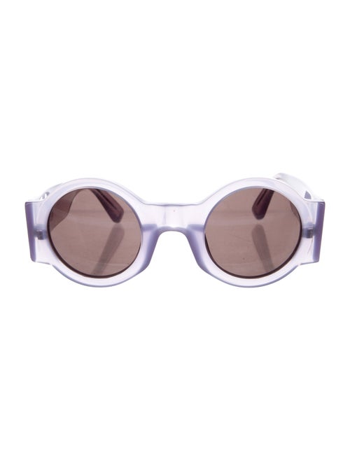 Dries Van Noten Round Tinted Sunglasses