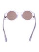 Dries Van Noten Round Tinted Sunglasses