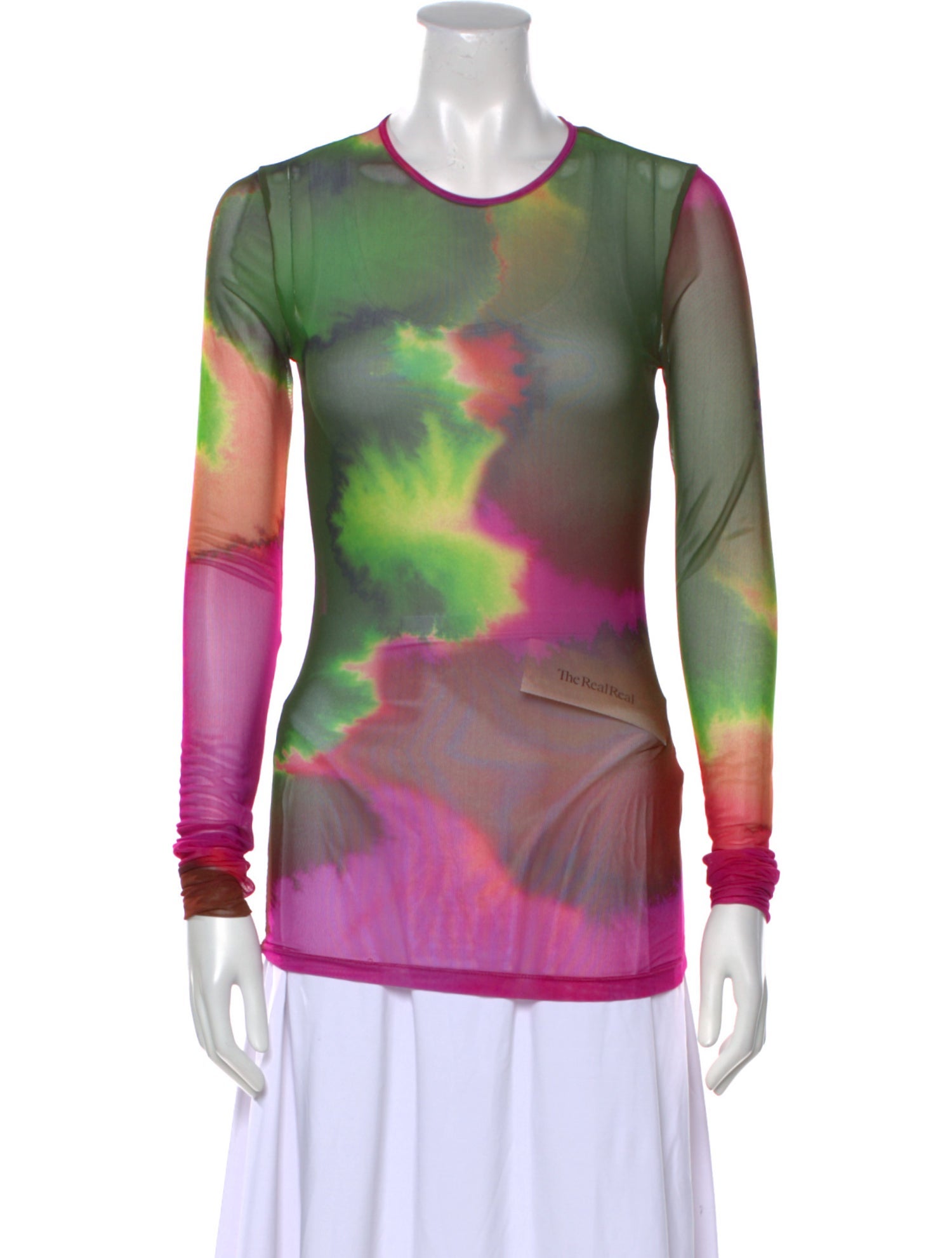 Dries Van Noten Nylon Printed Top