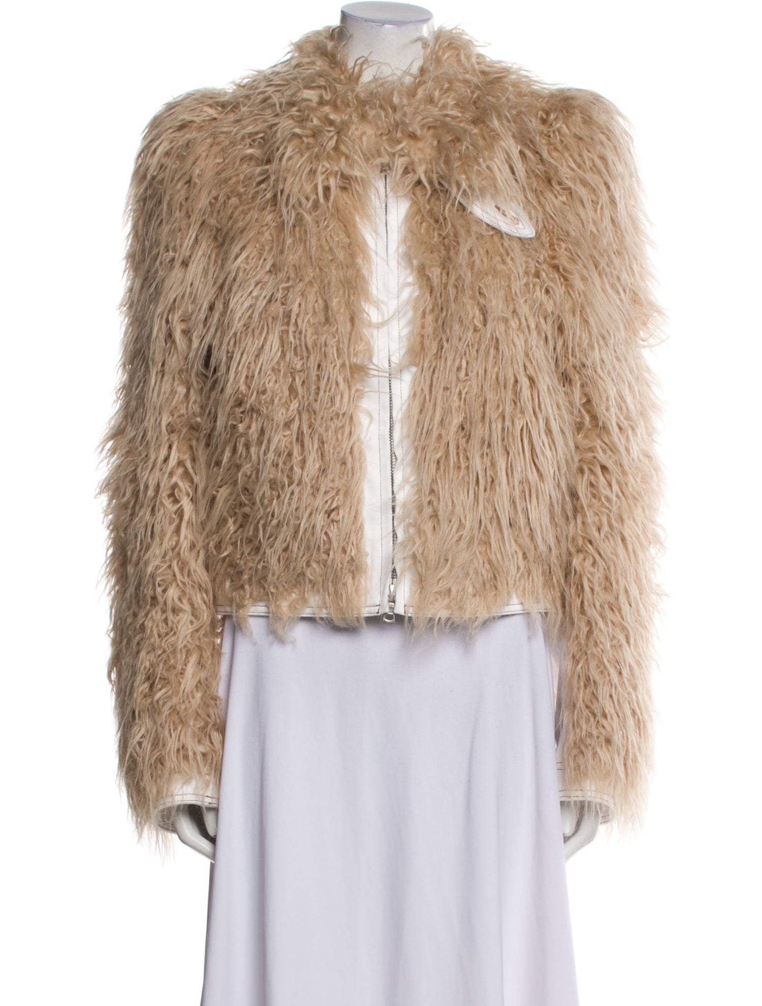 Dries Van Noten Faux Fur Faux Fur Jacket w/ Tags