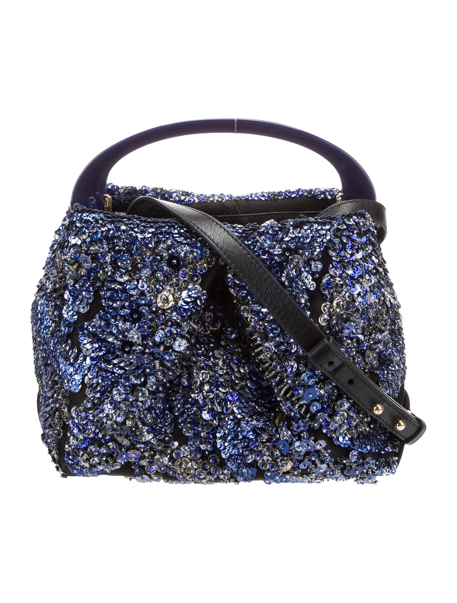 Dries Van Noten Sequins Top Handle Bag w/ Tags
