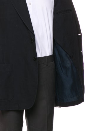 Dries Van Noten Linen Striped Blazer