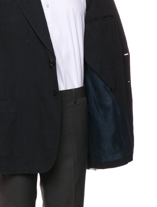 Dries Van Noten Linen Striped Blazer