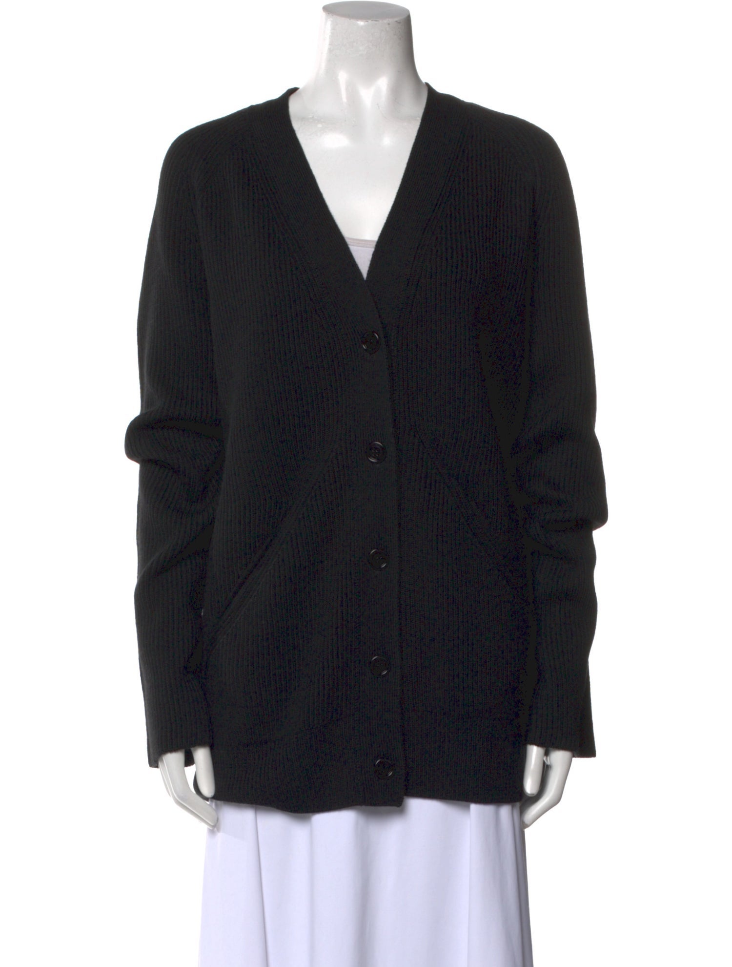 Dries Van Noten Merino Wool V-Neck Sweater