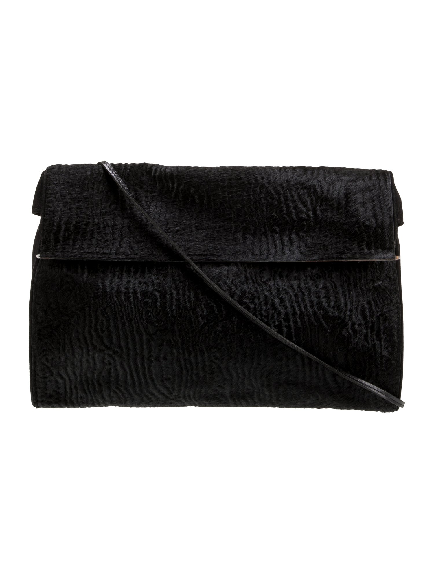 Dries Van Noten Ponyhair Messenger Bag