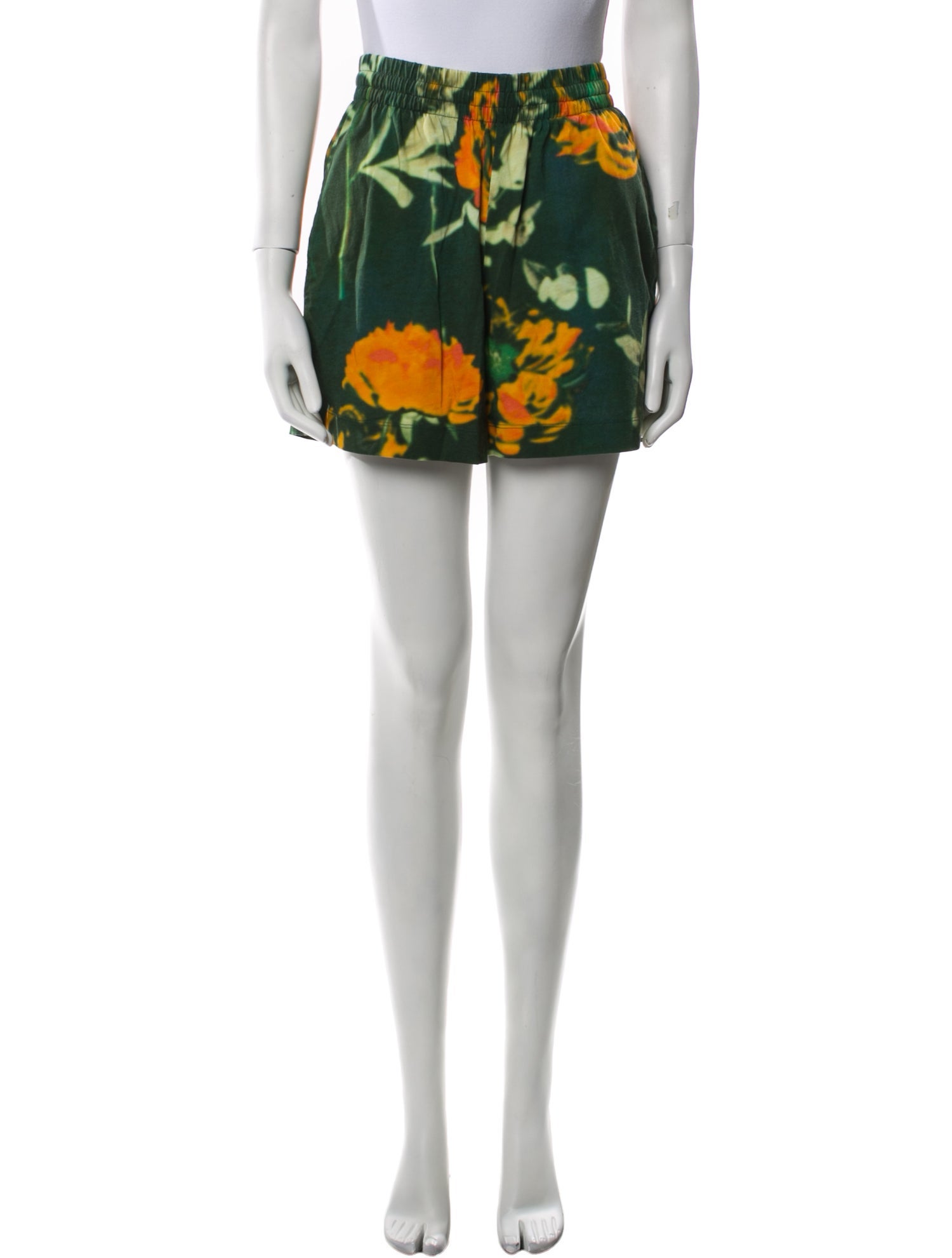 Dries Van Noten Printed Mini Shorts