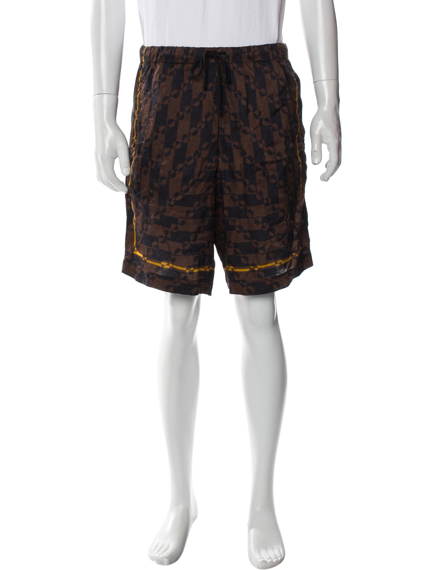Dries Van Noten Printed Jogger Shorts