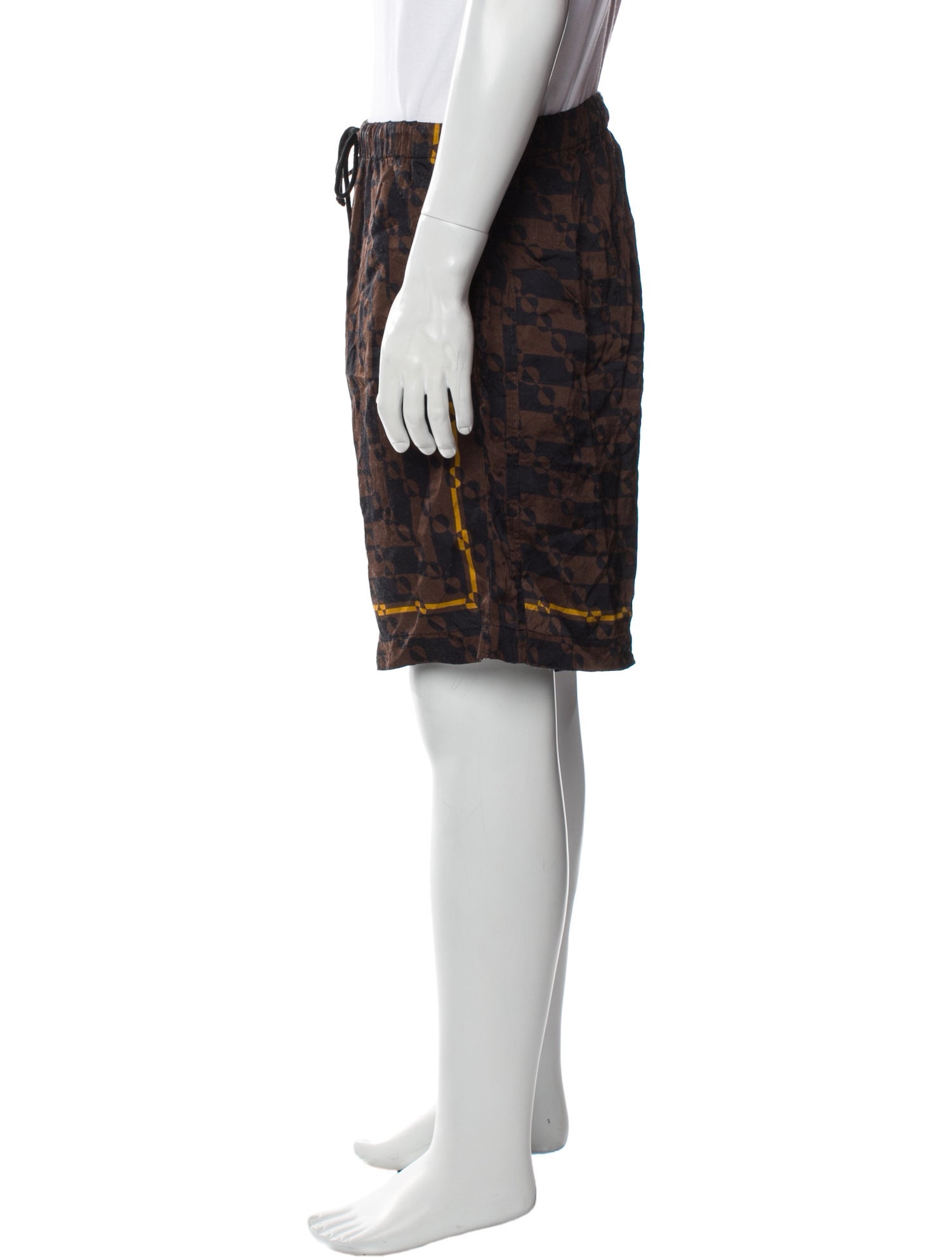 Dries Van Noten Printed Jogger Shorts