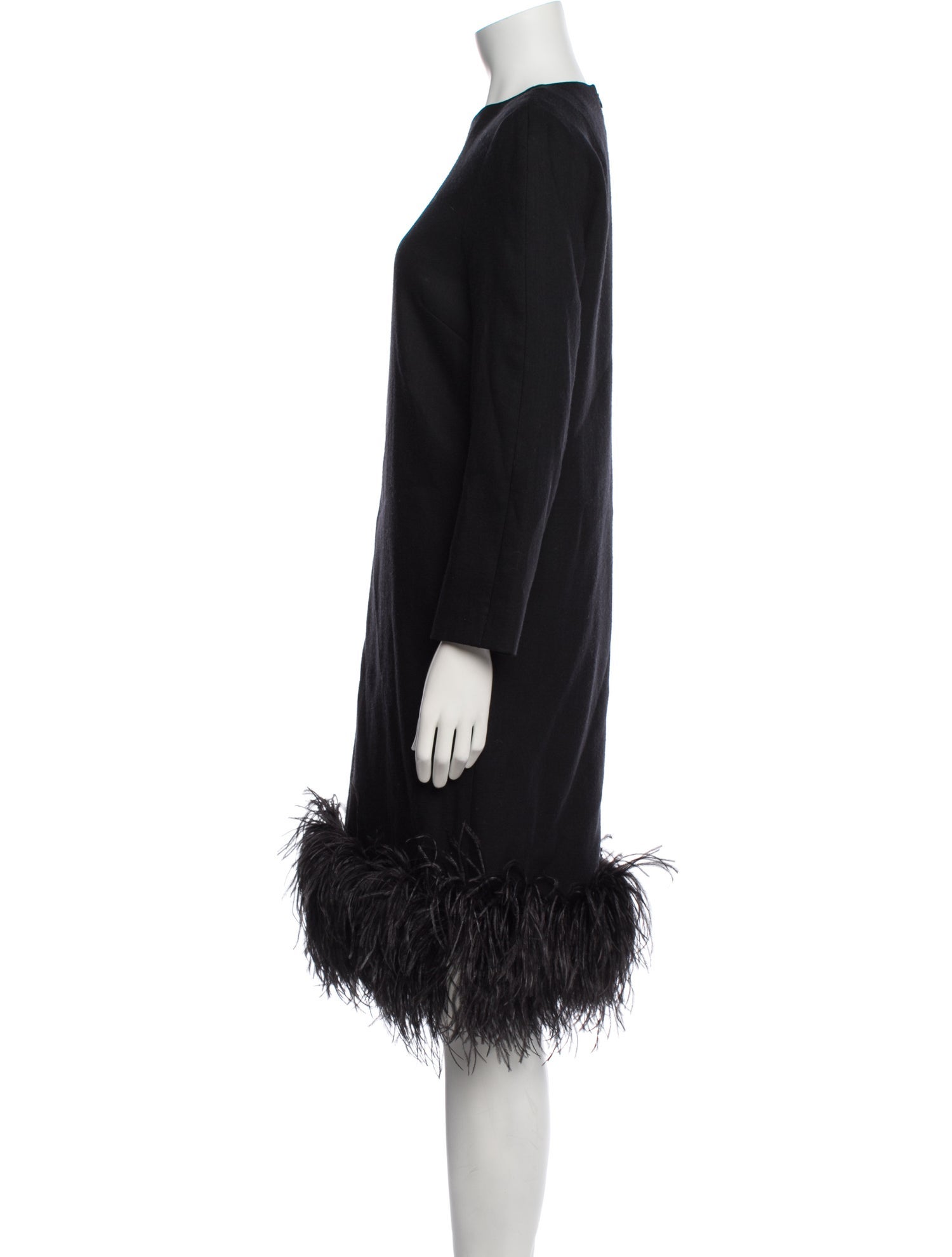 Dries Van Noten Wool Mini Dress