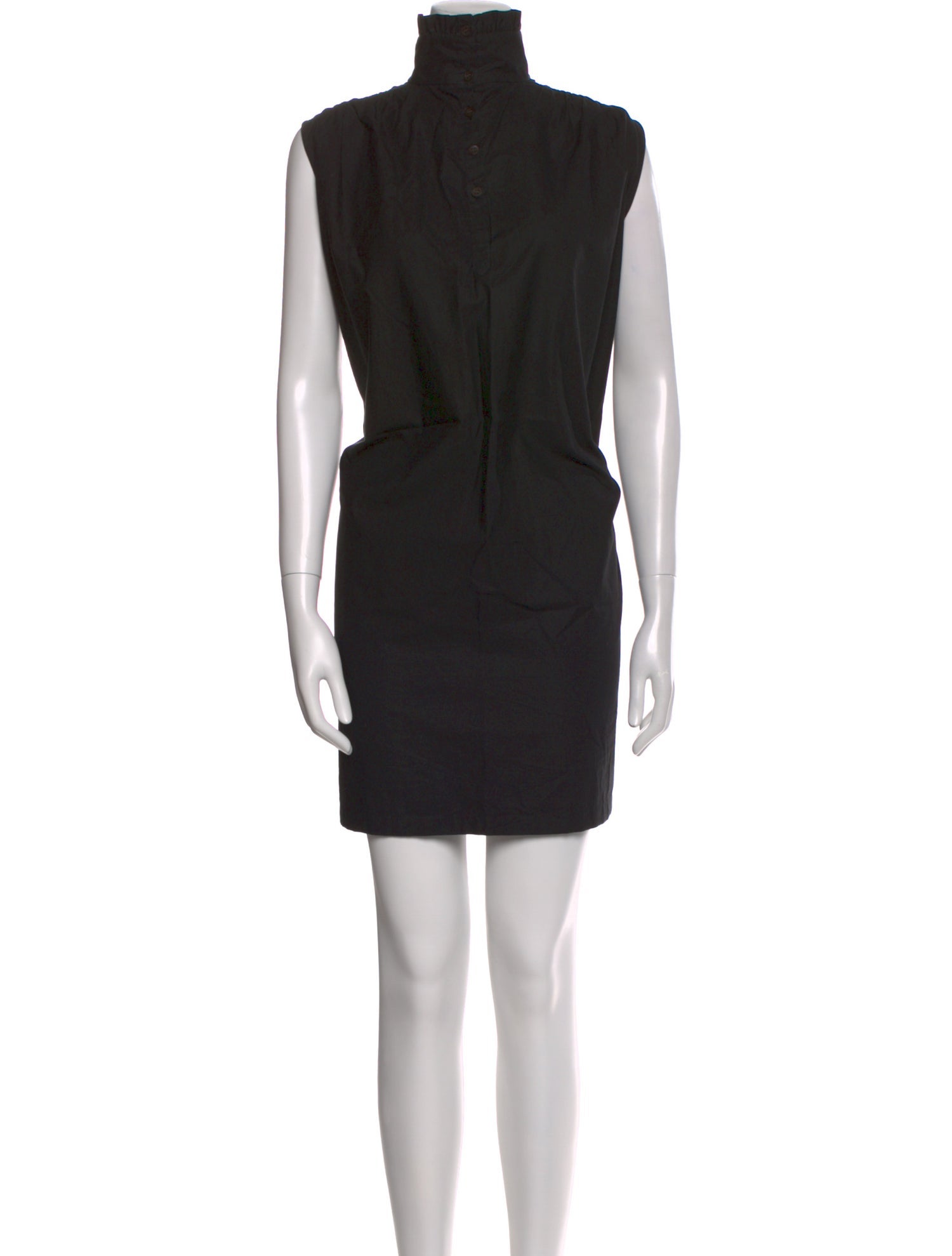 Dries Van Noten Turtleneck Mini Dress