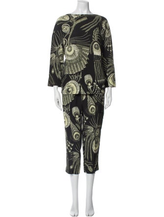 Dries Van Noten Printed Pantsuit
