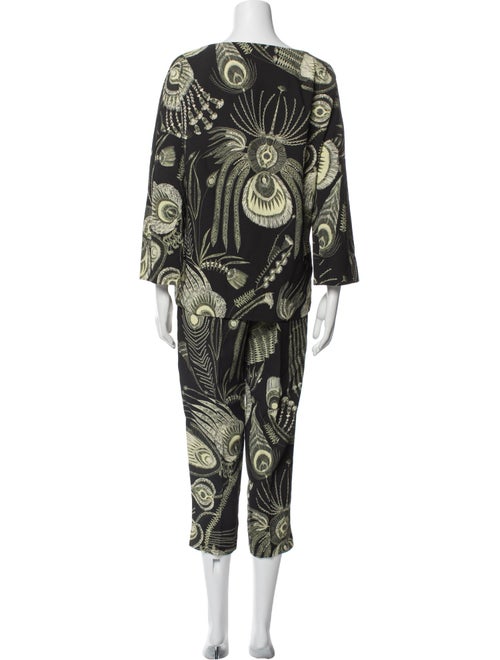 Dries Van Noten Printed Pantsuit