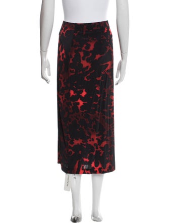Dries Van Noten Printed Midi Length Skirt