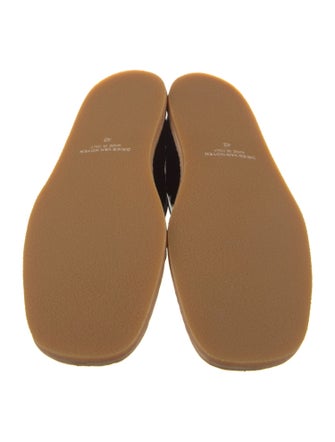Dries Van Noten Leather Slippers