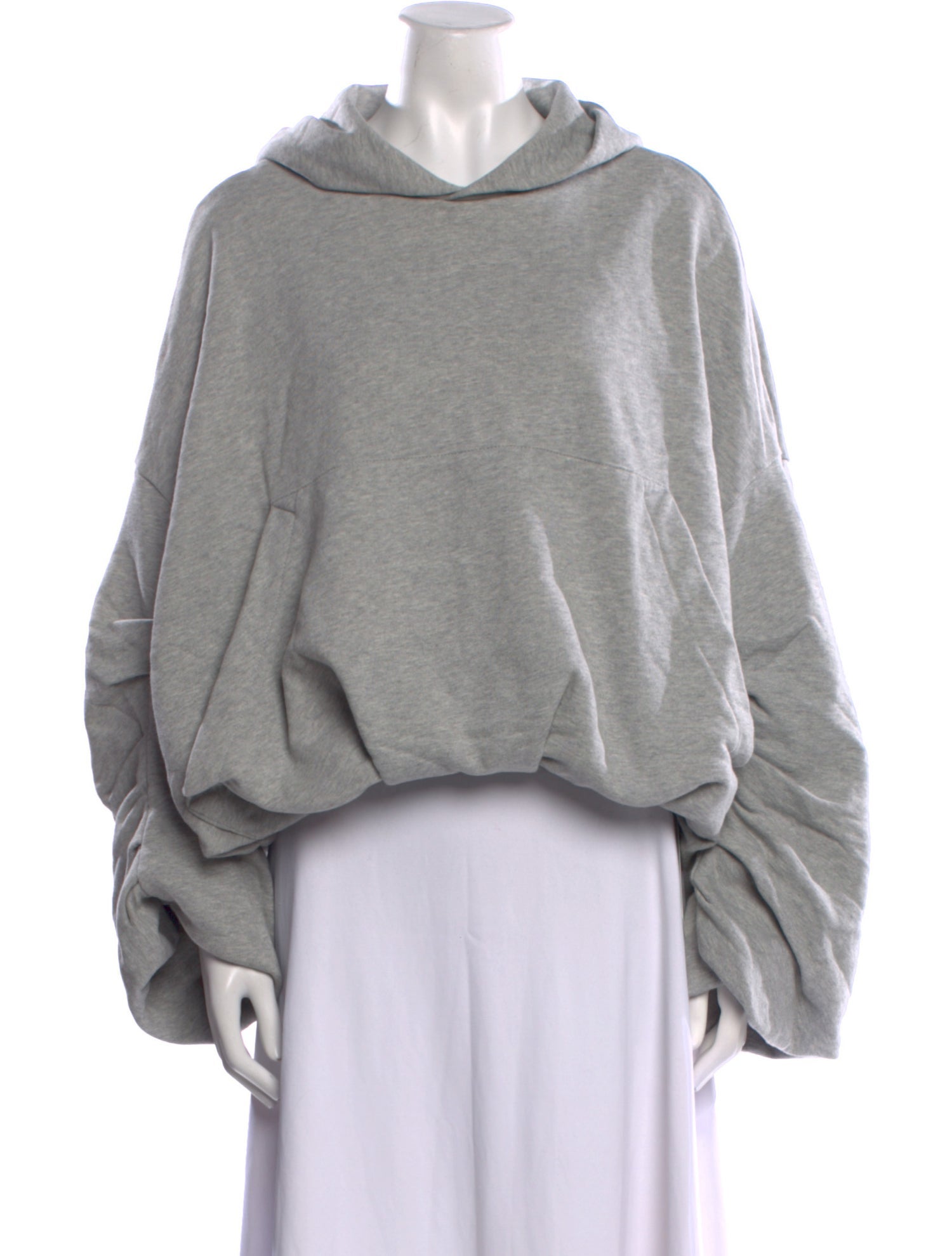 Dries Van Noten Cowl Neck Long Sleeve Sweatshirt