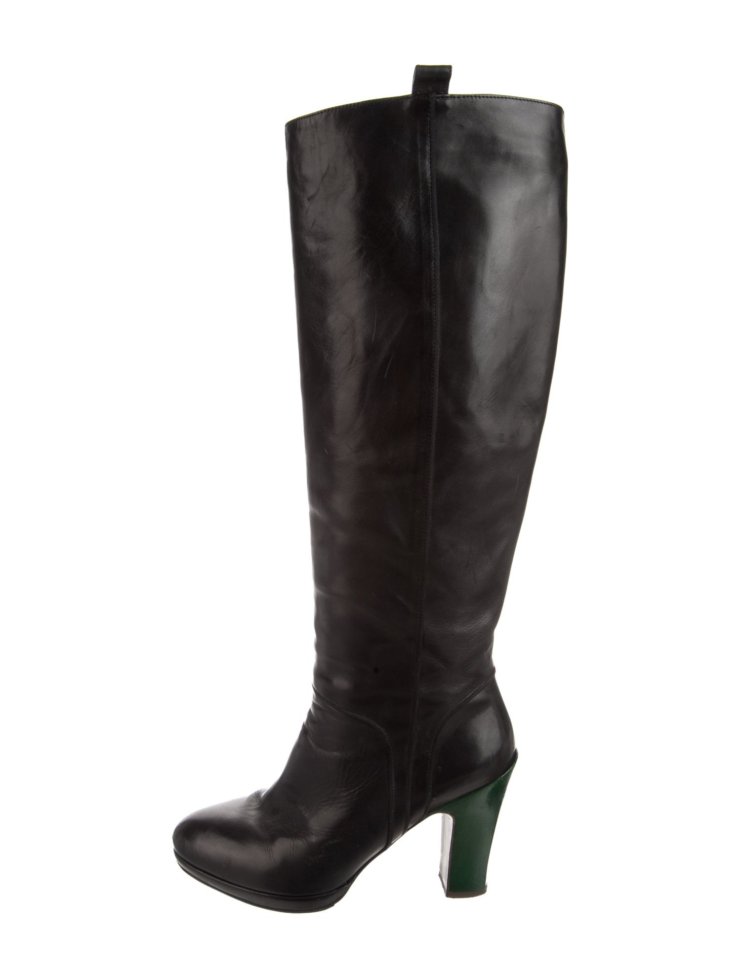 Dries Van Noten Leather Boots