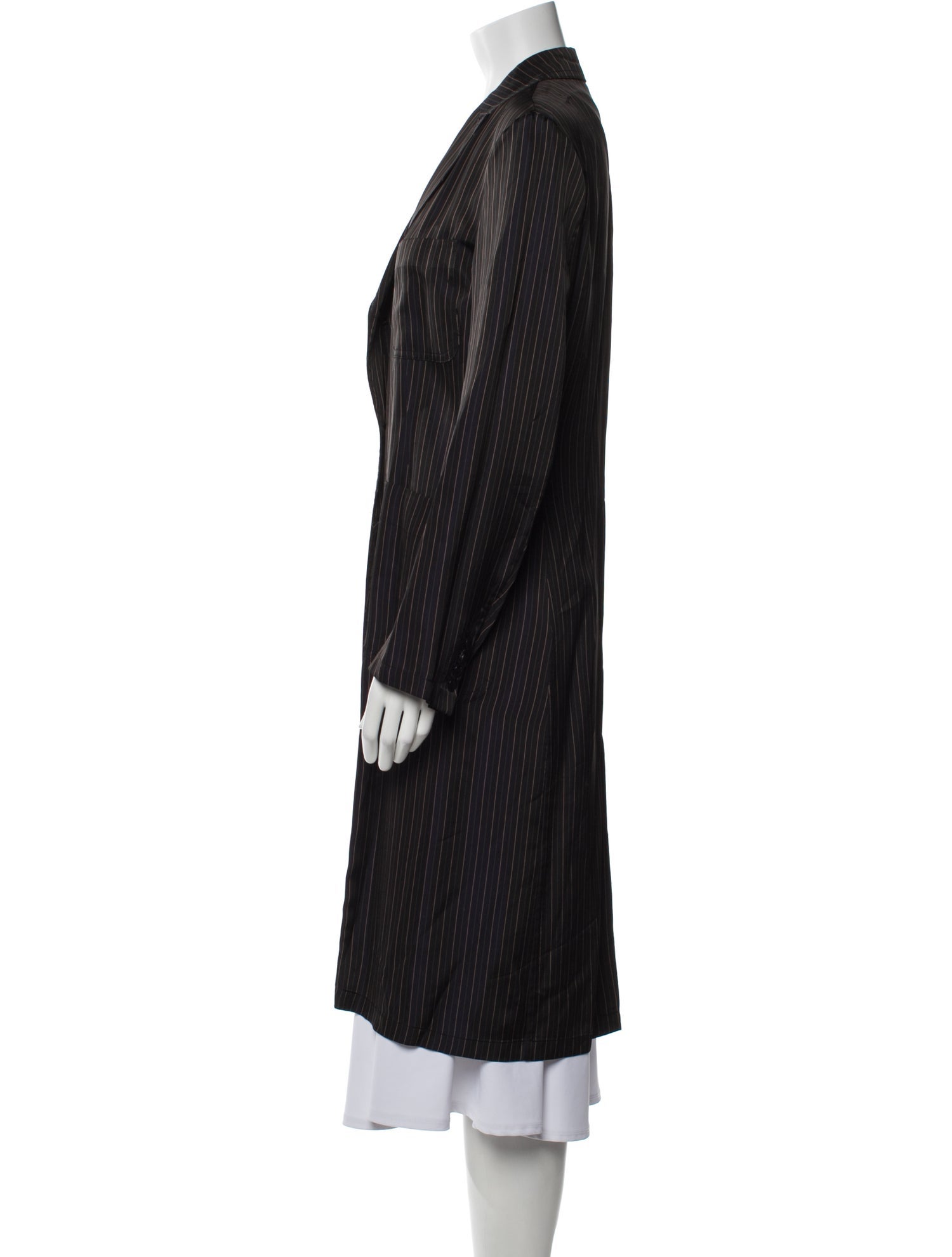 Dries Van Noten Striped Coat