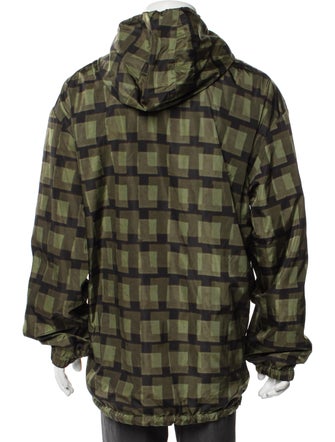 Dries Van Noten x Len Lye Plaid Print Puffer Coat w/ Tags