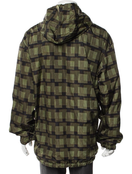 Dries Van Noten x Len Lye Plaid Print Puffer Coat w/ Tags