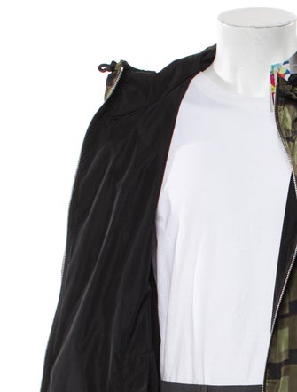 Dries Van Noten x Len Lye Plaid Print Puffer Coat w/ Tags