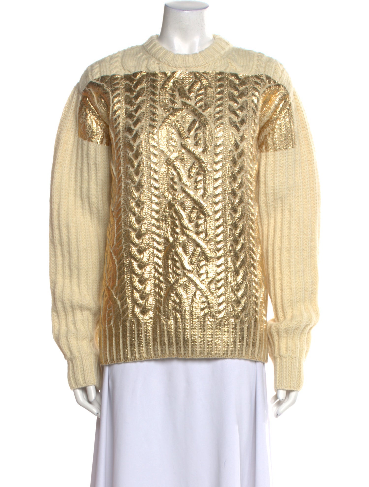 Dries Van Noten Wool Patterned Sweater w/ Tags