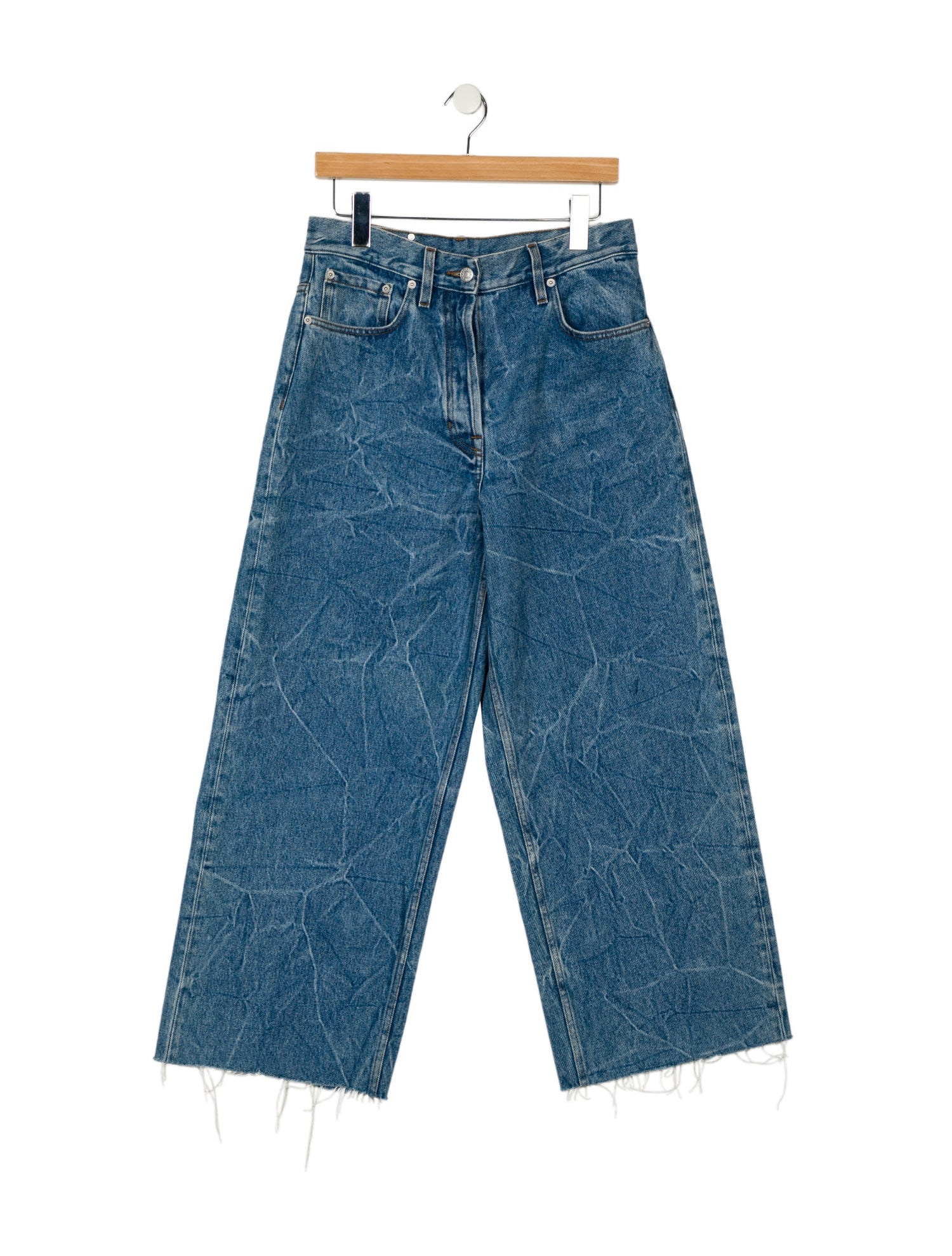 Dries Van Noten High-Rise Wide Leg Jeans
