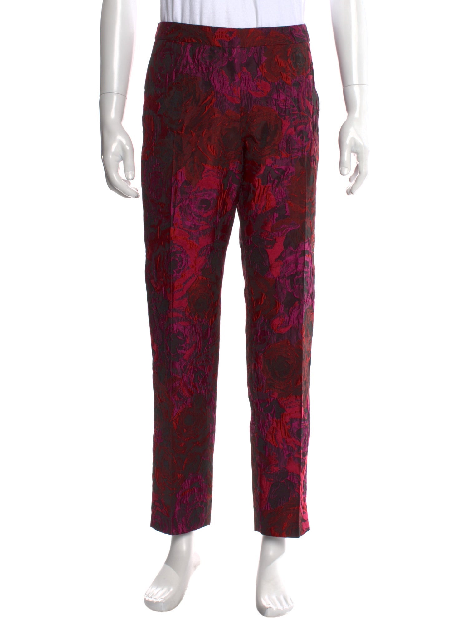 Dries Van Noten Floral Print Pants