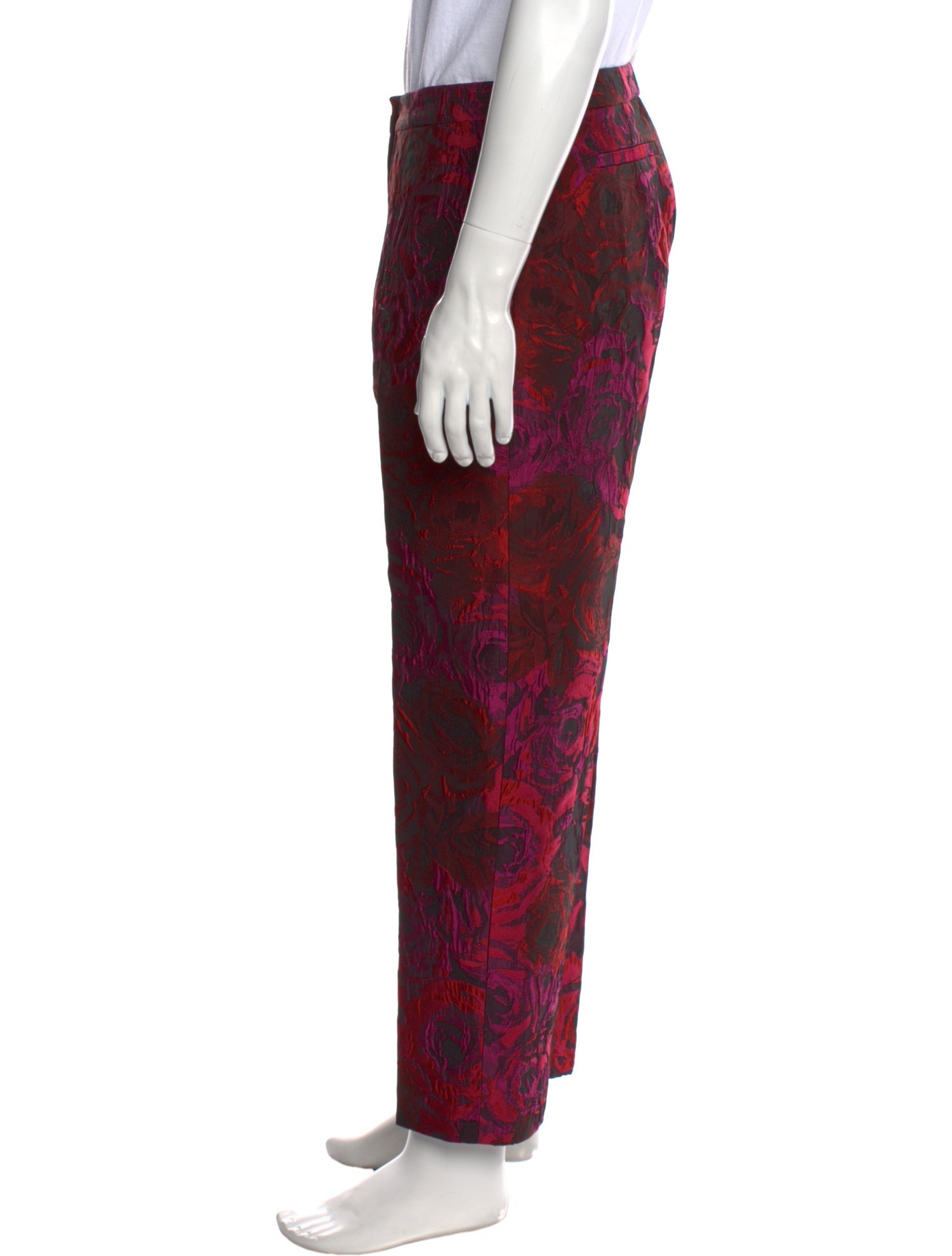 Dries Van Noten Floral Print Pants